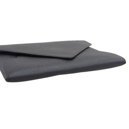 Loewe Anagram Logo Envelope Leather Pouch Mini Clutch — view 4