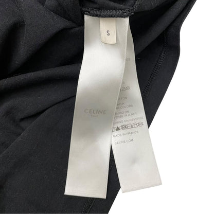 Celine T-Shirt Triomphe Printed Classic Cotton Jersey — view 7