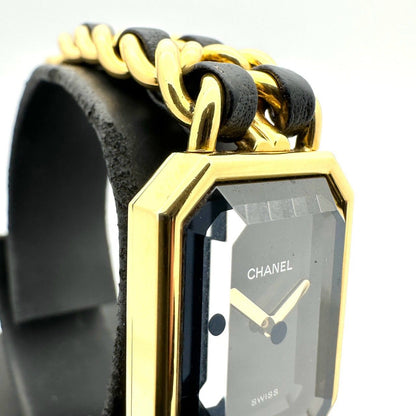 Chanel Premiere M Watch Gold Black — view 7