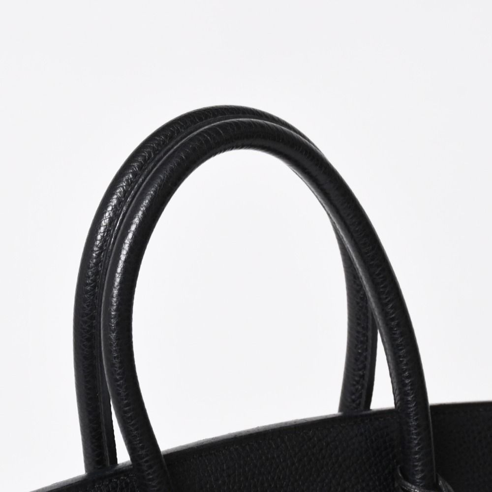 Hermes Birkin 35 Black Silver Togo Handbag — view 6