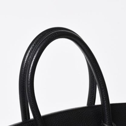 Hermes Birkin 35 Black Silver Togo Handbag — view 6