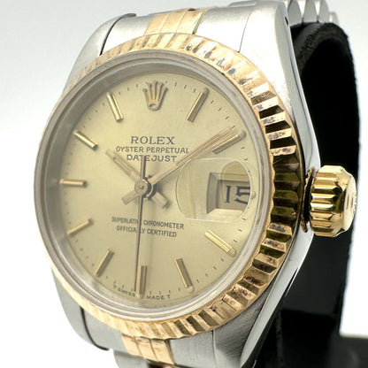 Rolex Datejust Oyster Perpetual SS YG Automatic Watch Gold