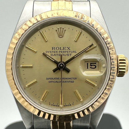 Rolex Datejust Oyster Perpetual SS YG Automatic Watch Gold — view 8