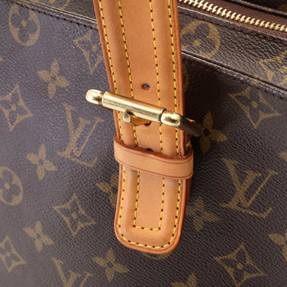 Louis Vuitton Multipli Cite Monogram Tote Bag Canvas Brown — view 7