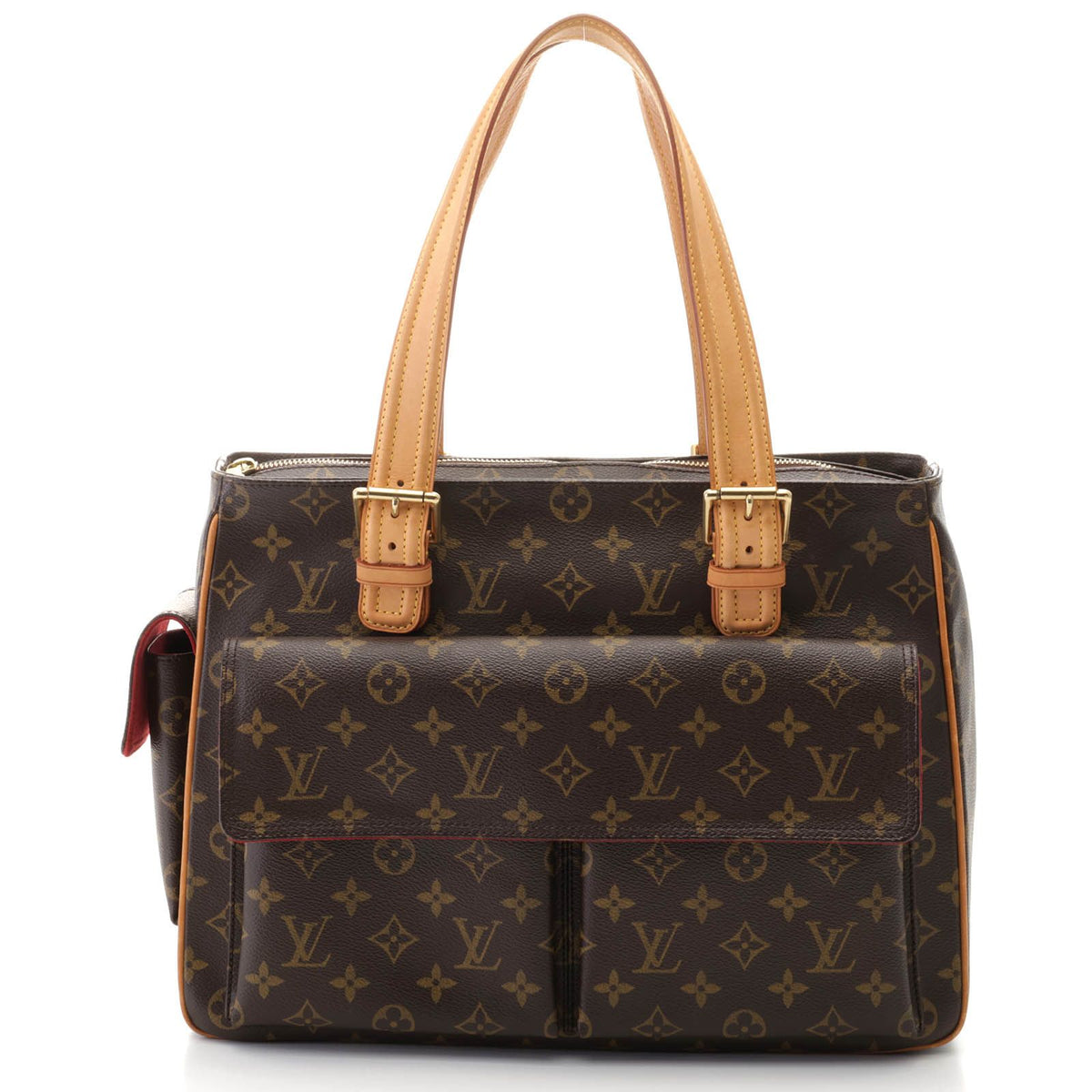 Louis Vuitton Multipli Cite Monogram Tote Bag Canvas Brown