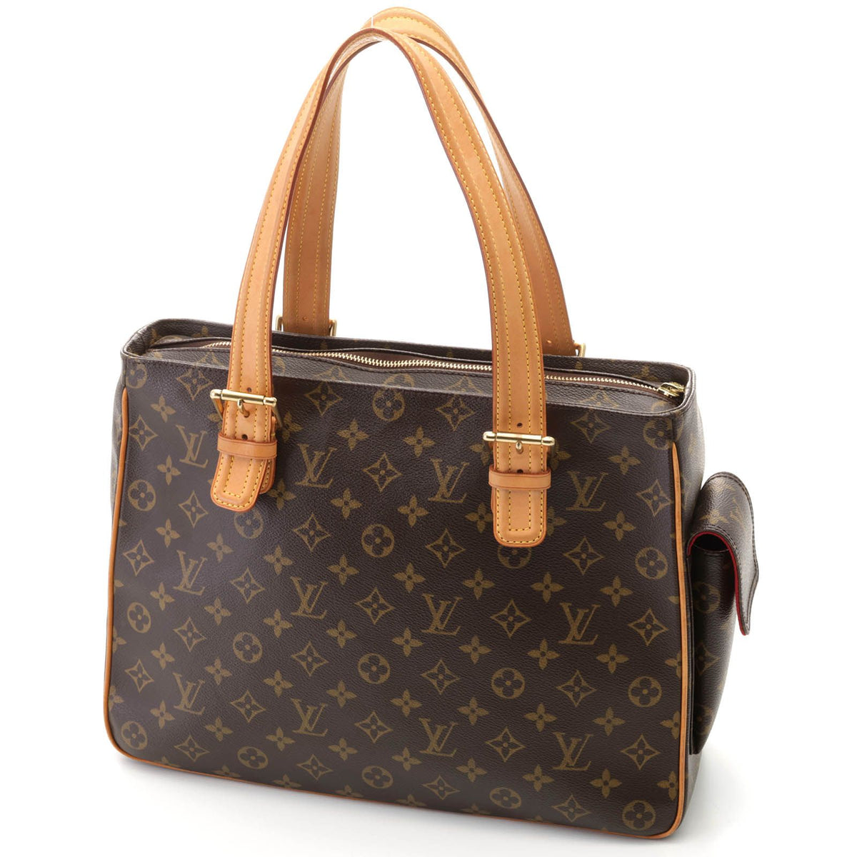 Louis Vuitton Multipli Cite Monogram Tote Bag Canvas Brown — view 2