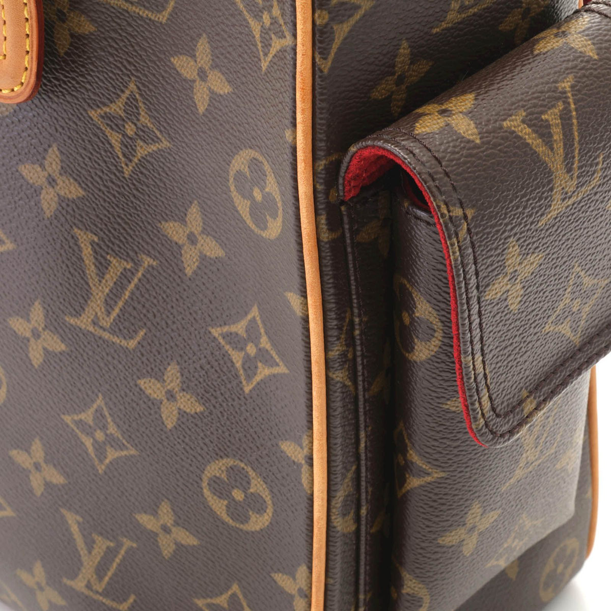 Louis Vuitton Multipli Cite Monogram Tote Bag Canvas Brown — view 8