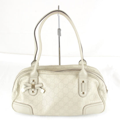 Gucci Guccissima Princy Handbag Leather Ivory