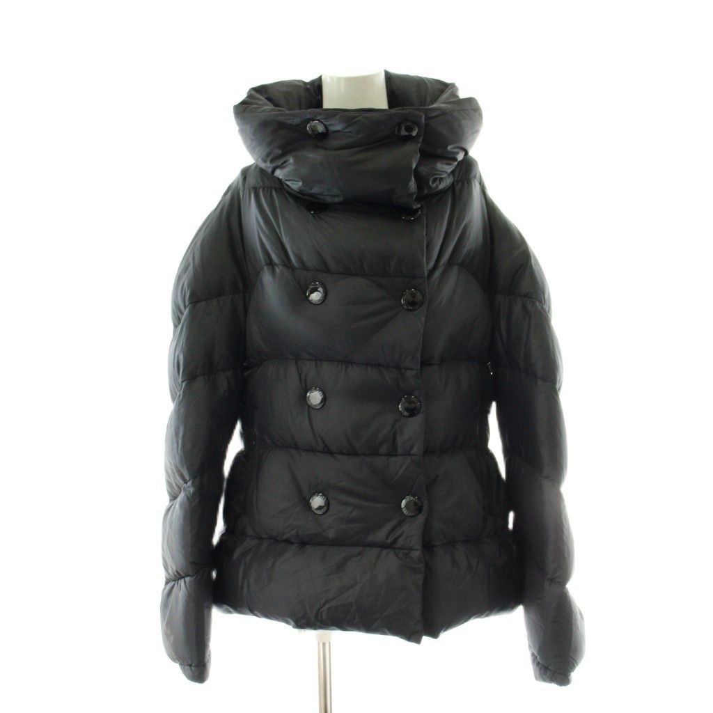 Moncler Down Jacket Tunic Tunique Giubbotto Black Mid Length 2