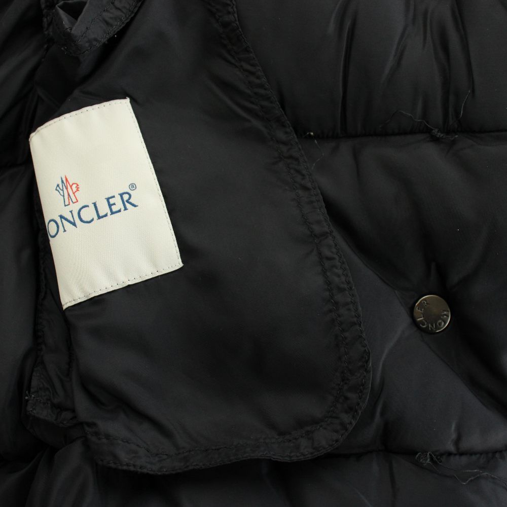 Moncler Down Jacket Tunic Tunique Giubbotto Black Mid Length 2 — view 8