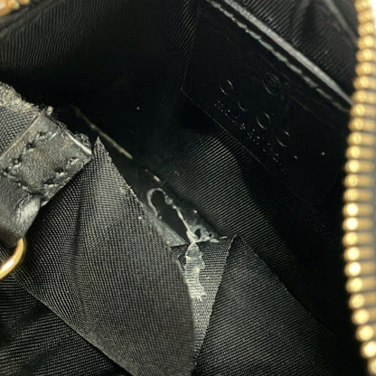 Gucci Coin Purse Guccissima Line Black Leather — view 6