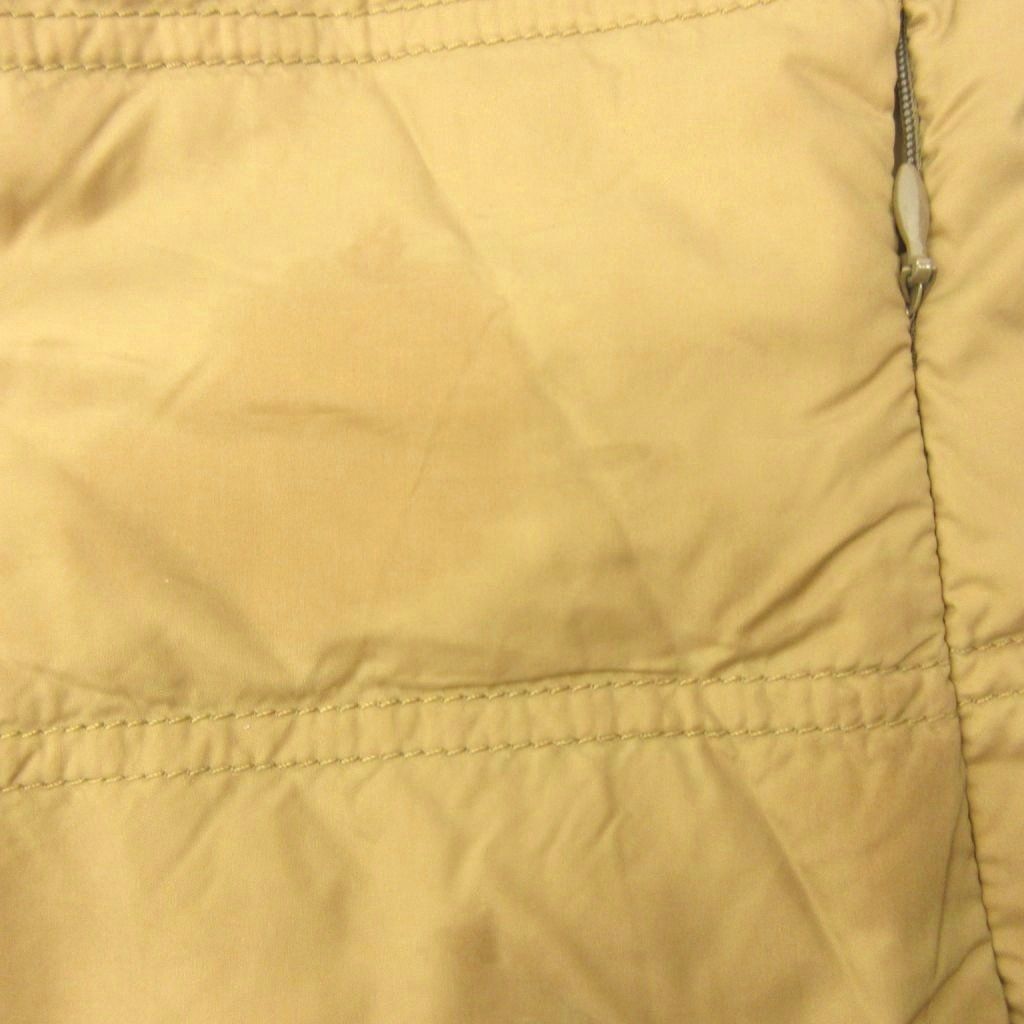 Moncler Brown Tag Down Vest Zip Up Nylon Short Length Camel 1 — view 6