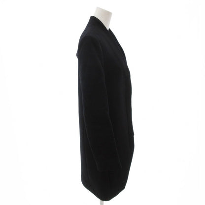 Balenciaga Melton Coat Black — view 3