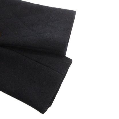 Balenciaga Melton Coat Black — view 5