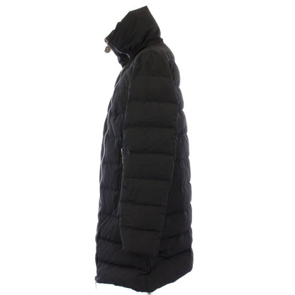 Moncler Gerboise Down Coat Mid Length Stand Collar Black 1 — view 2