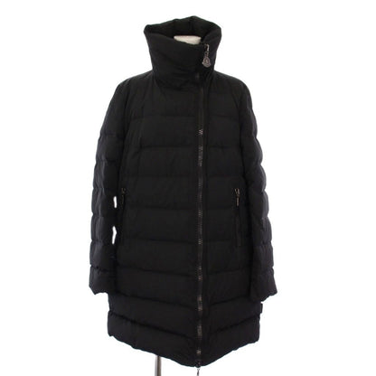 Moncler Gerboise Down Coat Mid Length Stand Collar Black 1