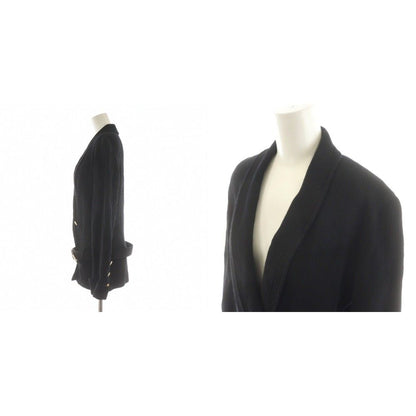 Chanel Vintage Set Double Tailored Jacket Pencil Skirt Knee-Length CC Logo Coco — view 6