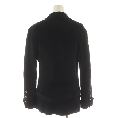 Chanel Vintage Set Double Tailored Jacket Pencil Skirt Knee-Length CC Logo Coco — view 3