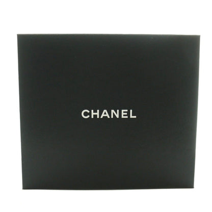 Chanel CC Logo Wedge Sole Boots Short Leather 38C Black — view 8