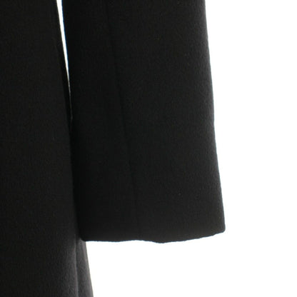 Celine Double Breasted Coat Long Cashmere Black 36 — view 7