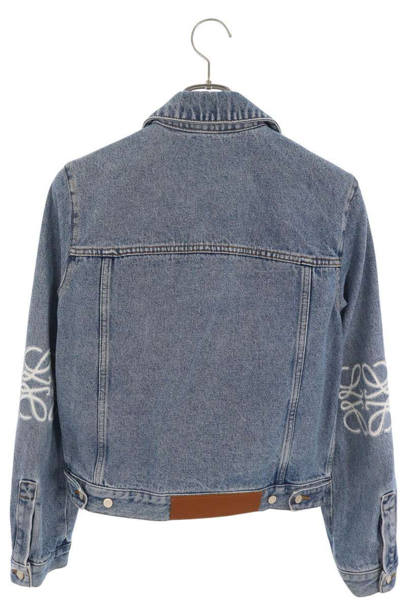 Loewe Anagram Embroidery Denim Jacket 34 — view 2