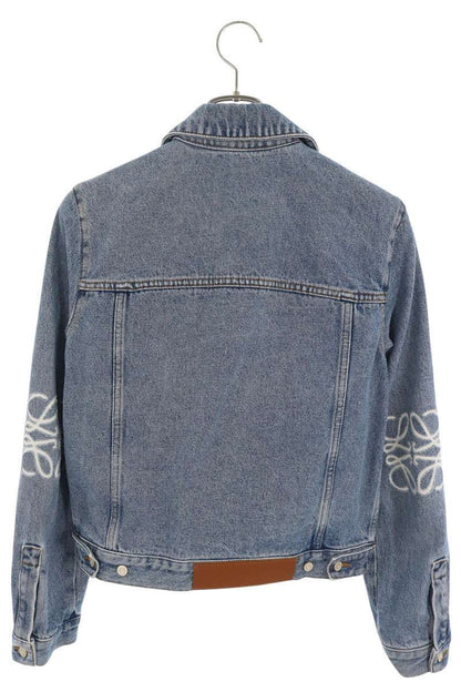 Loewe Anagram Embroidery Denim Jacket 34 — view 2