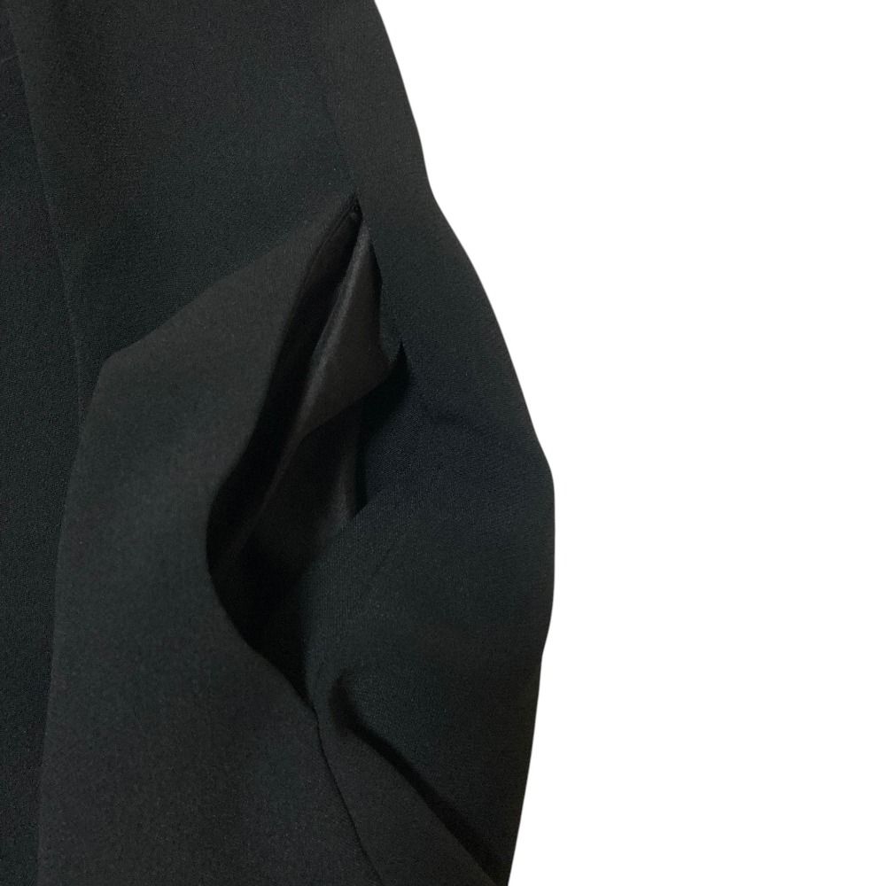 Celine Phoebe Philo Era Georgette Long Sleeve Dress 2 Black Spring Summer 38 — view 4