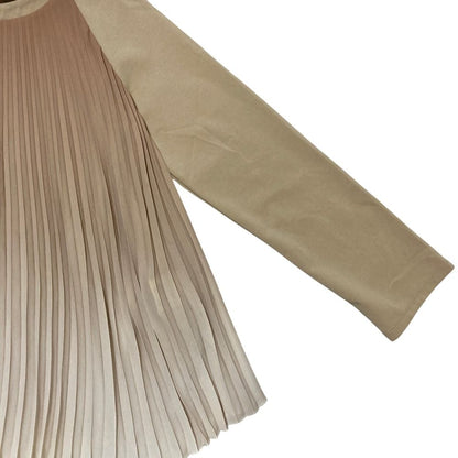 Max Mara Weekend Sabadel Kabul Blouse Skirt Set Beige Spring Summer Fall L — view 4