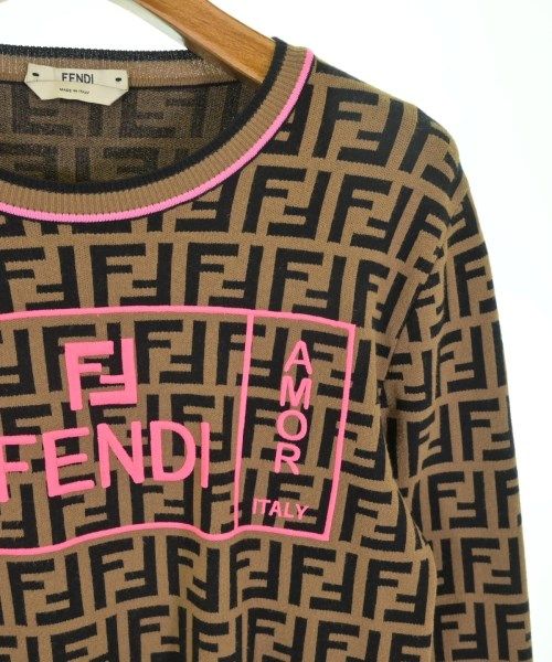 Fendi Knit Sweater Brown — view 4