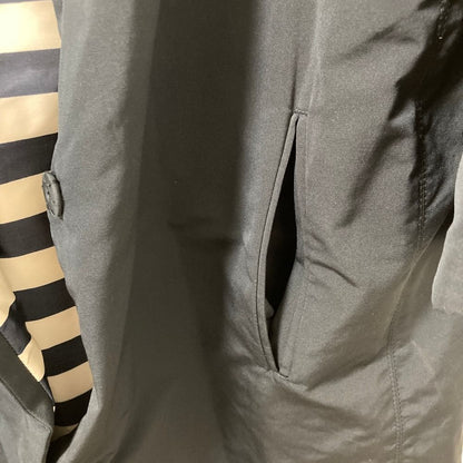 S Max Mara Hooded Reversible Coat Navy Fall Winter 40 — view 7