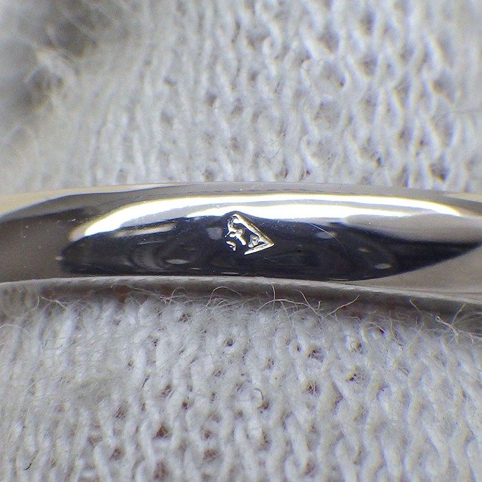 Van Cleef & Arpels Ring Vintage Alhambra Diamond White Shell 18k White Gold — view 5