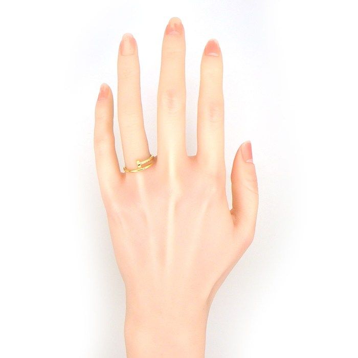 Cartier Ring Juste un Clou Small Model SM Nail Motif 18k Yellow Gold — view 5
