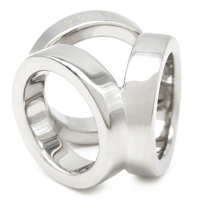 Hermes Scarf Ring Twilly Mini Trio Brass Silver for Gavroche — view 2