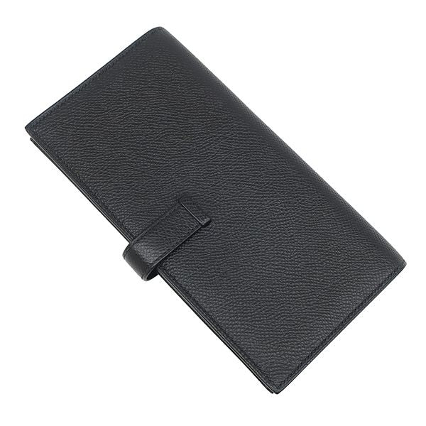Hermes Wallet Bearn Soufflet Monochrome Veau Epsom Black — view 2
