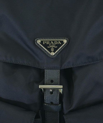 Prada Nylon Backpack Navy — view 7