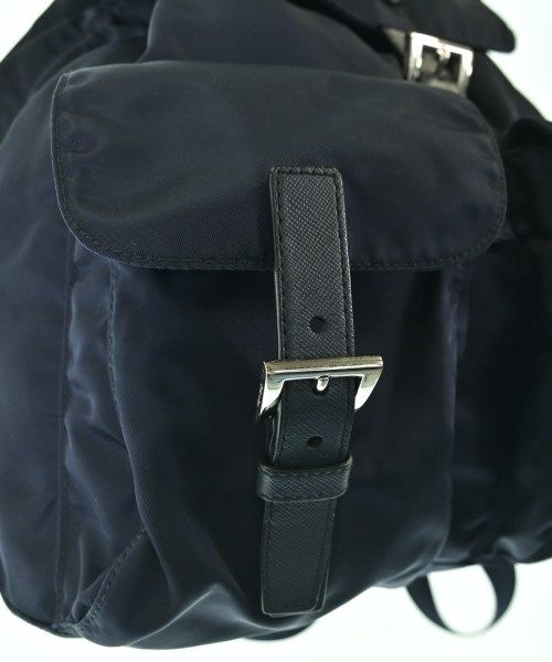 Prada Nylon Backpack Navy — view 8