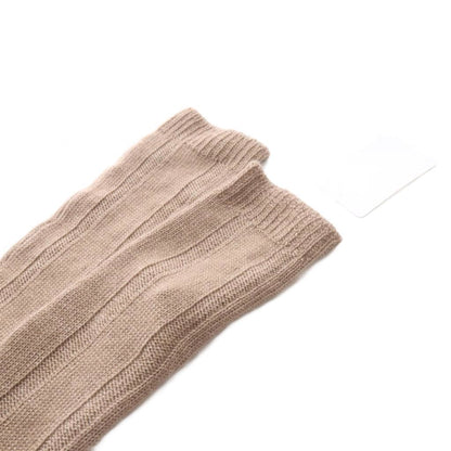 Prada Gloves Cashmere Silk S Brown — view 3