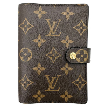 Louis Vuitton Agenda Cover Monogram PM Brown Gold