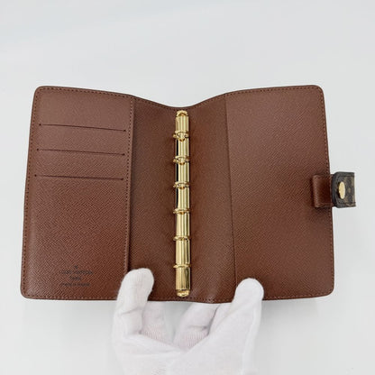 Louis Vuitton Agenda Cover Monogram PM Brown Gold — view 4