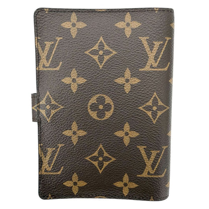 Louis Vuitton Agenda Cover Monogram PM Brown Gold — view 2