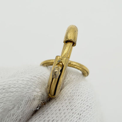 Chanel Necklace CC Logo Long Gold Plated — view 7