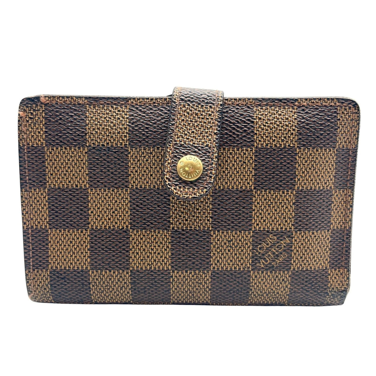 Louis Vuitton Porte Monnaie Billets Viennois Damier Ebene Bifold Wallet Kiss — view 2