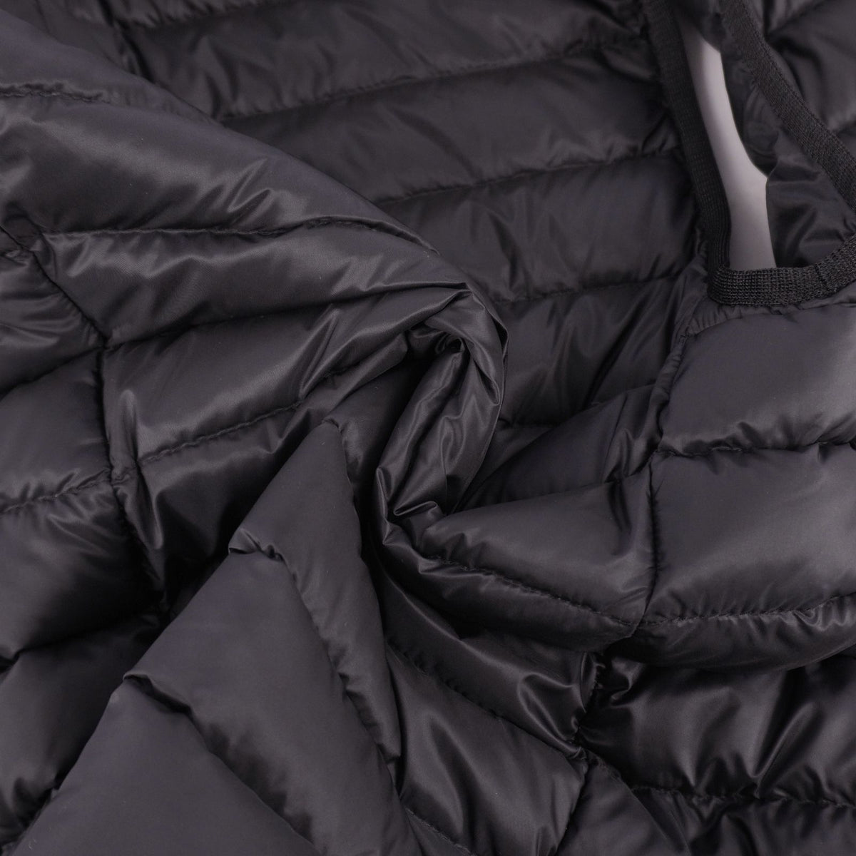 Moncler Vest Down Glyco Glico Hooded Zip Up Nylon Black 00 — view 8