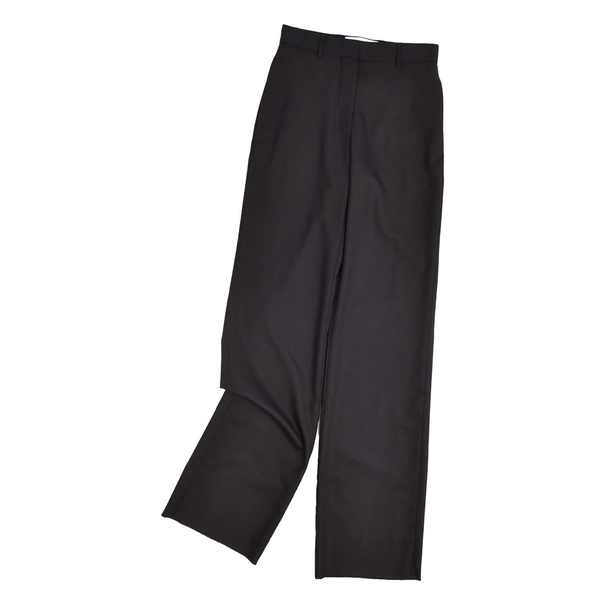 Loewe Pants Long Wide Wool Black 32