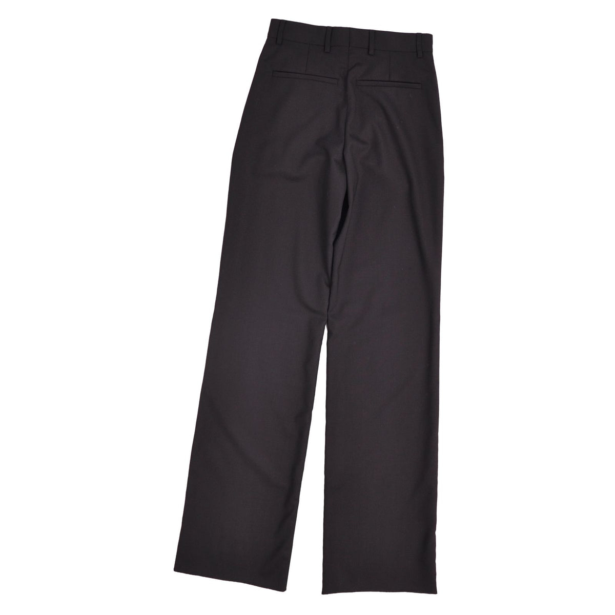 Loewe Pants Long Wide Wool Black 32 — view 4