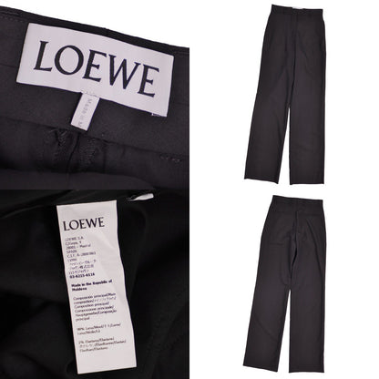 Loewe Pants Long Wide Wool Black 32 — view 6