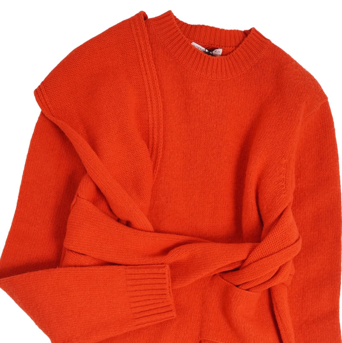 Bottega Veneta Daniele Roulis Era Dress Knit Sweater Long Sleeve Top Wool 40 — view 2