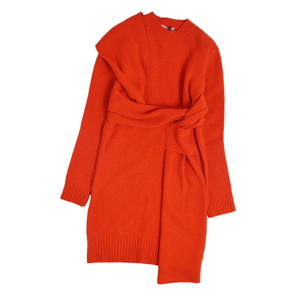 Bottega Veneta Daniele Roulis Era Dress Knit Sweater Long Sleeve Top Wool 40