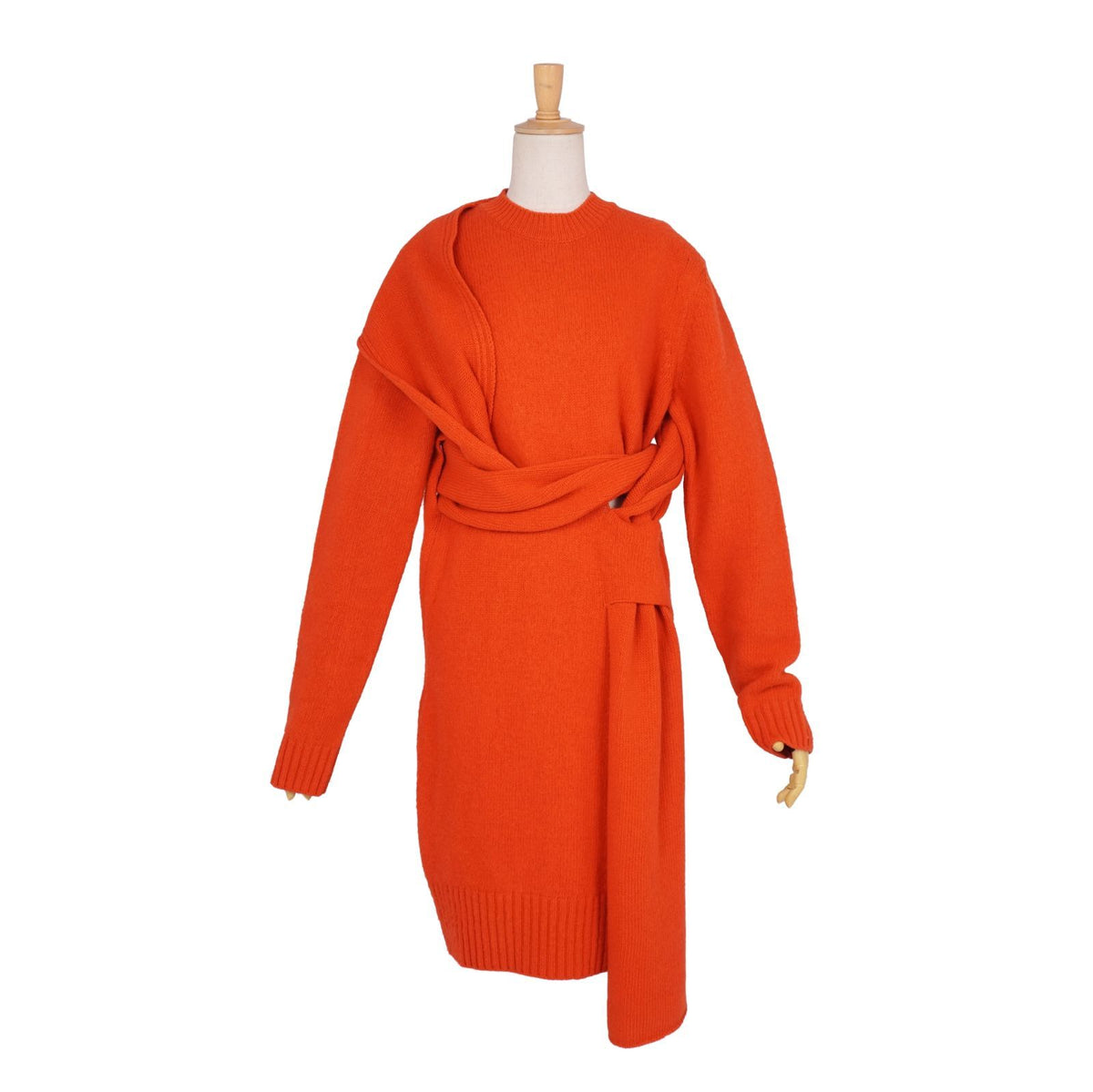 Bottega Veneta Daniele Roulis Era Dress Knit Sweater Long Sleeve Top Wool 40 — view 3