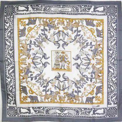 Hermes Scarf Carre 90 Early America